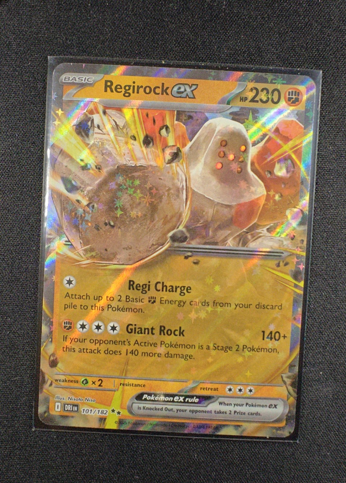 Regirock ex