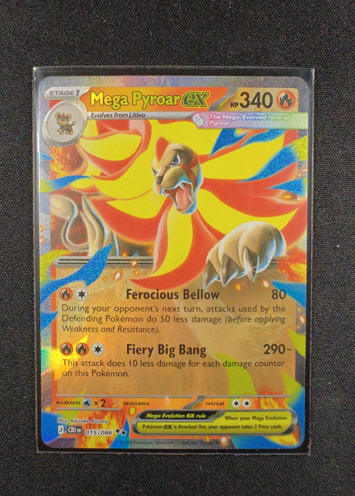 Mega Pyroar ex